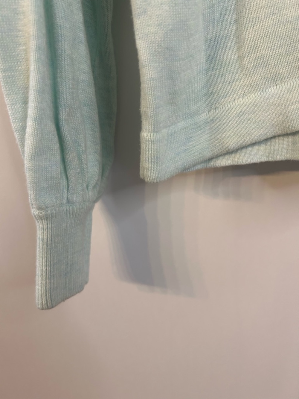 LILLA P Women’s Mint Green Cotton Modal Easy Pullover Sweater, Size XS - Picture 6 of 11